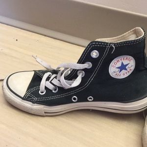 Black High Top Converse